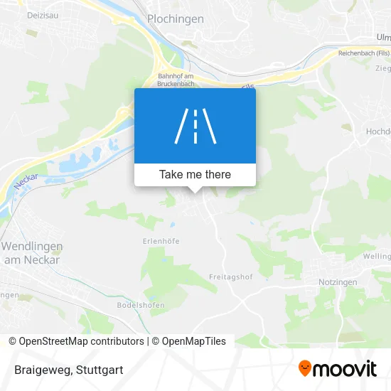 Карта Braigeweg