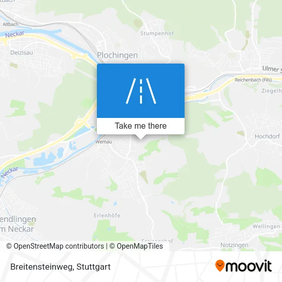 Карта Breitensteinweg