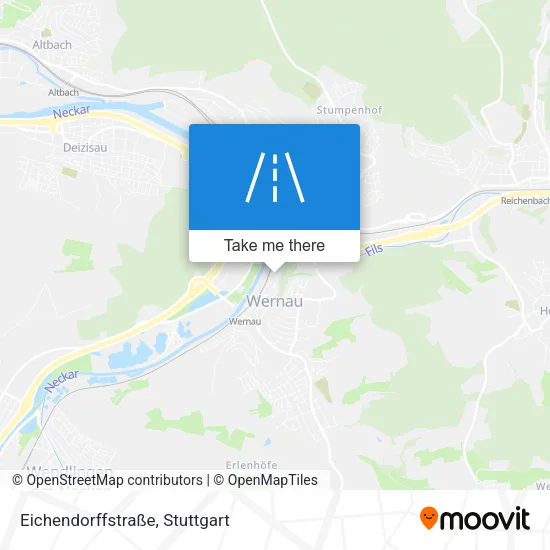 Карта Eichendorffstraße