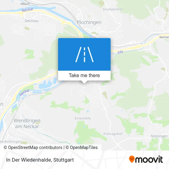 Карта In Der Wiedenhalde