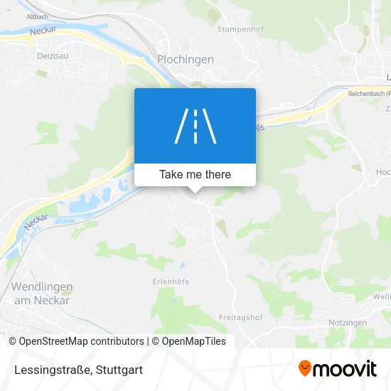 Карта Lessingstraße