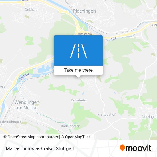 Maria-Theresia-Straße map