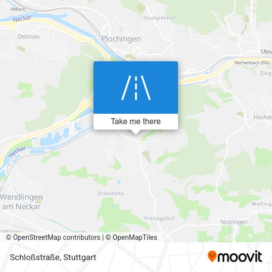 Schloßstraße map