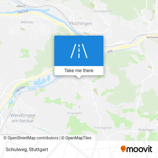 Карта Schulweg