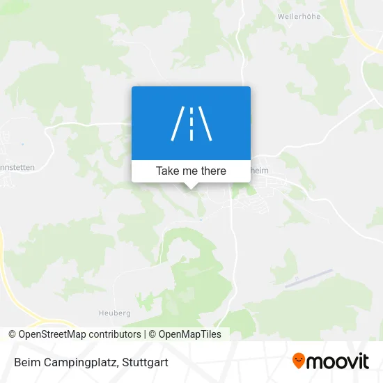 Карта Beim Campingplatz