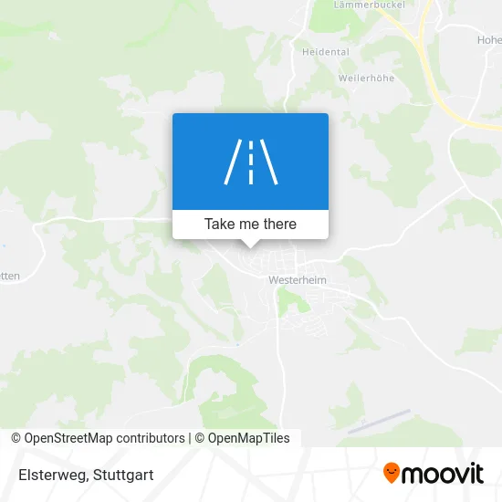 Карта Elsterweg