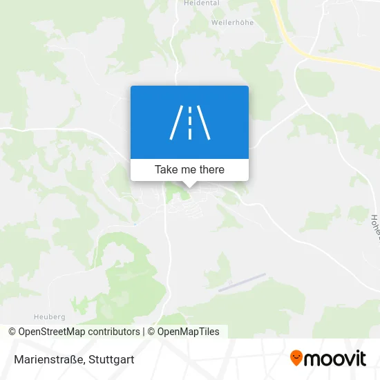 Карта Marienstraße