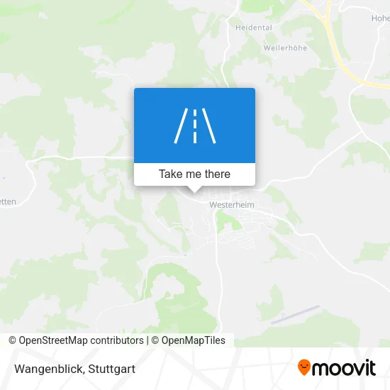 Карта Wangenblick