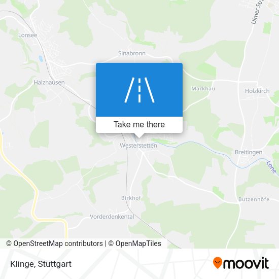 Карта Klinge