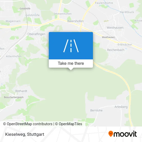 Карта Kieselweg