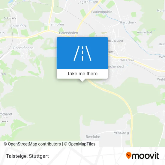 Карта Talsteige