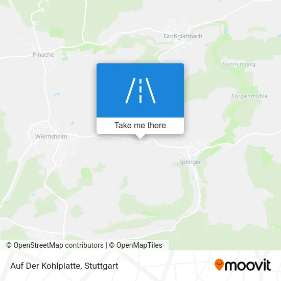 Карта Auf Der Kohlplatte