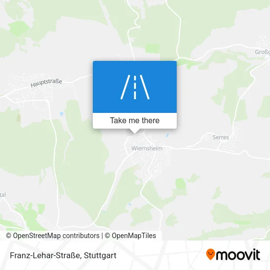 Карта Franz-Lehar-Straße