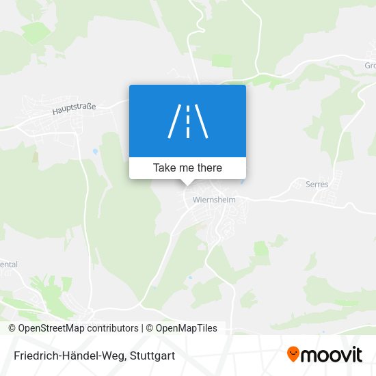 Friedrich-Händel-Weg map