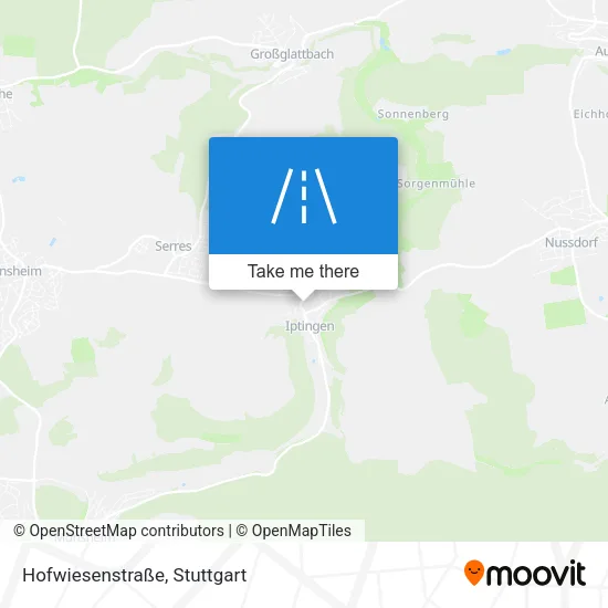 Карта Hofwiesenstraße