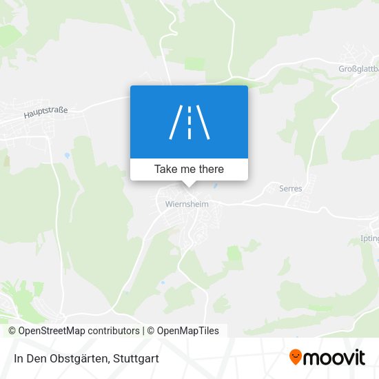 In Den Obstgärten map