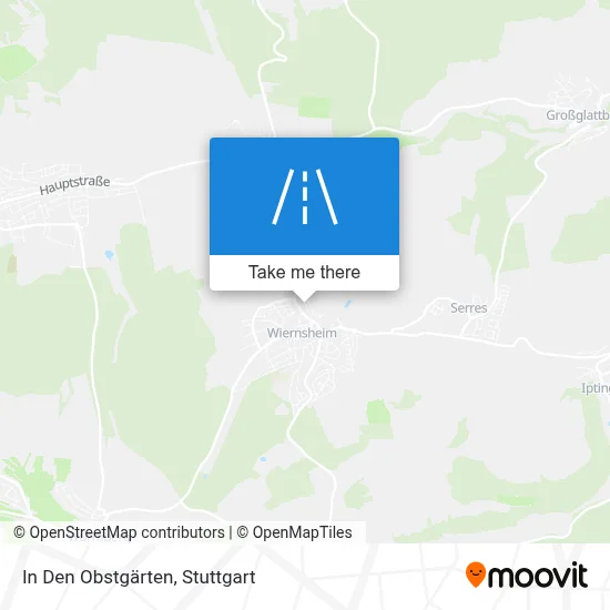 In Den Obstgärten map