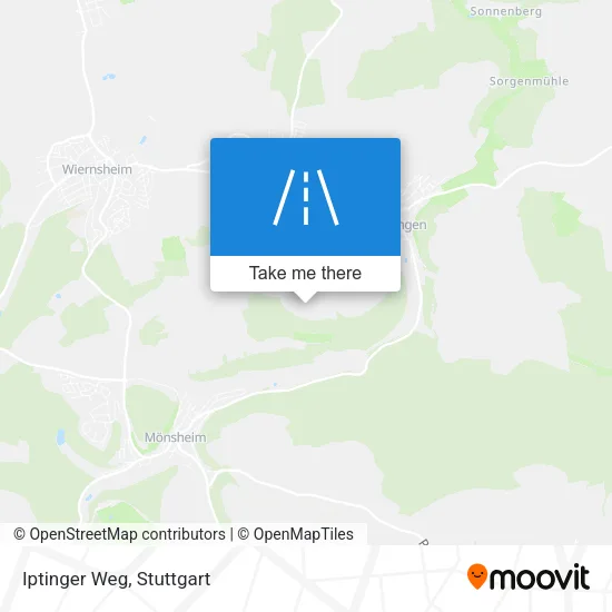 Карта Iptinger Weg