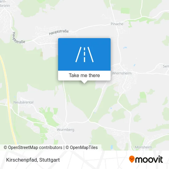 Kirschenpfad map