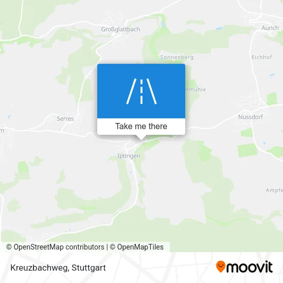 Карта Kreuzbachweg