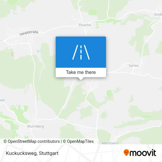 Карта Kuckucksweg