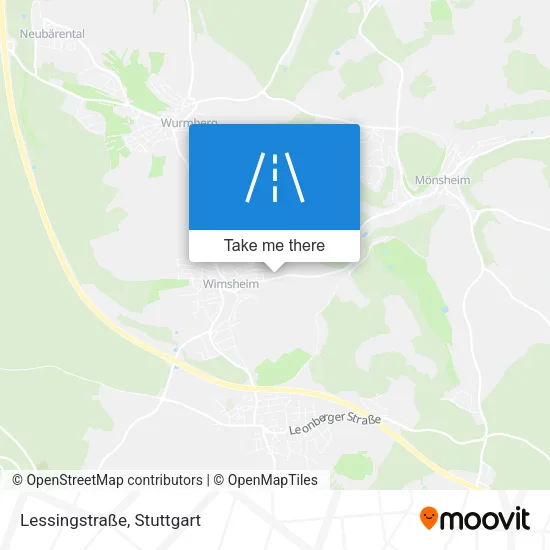 Карта Lessingstraße