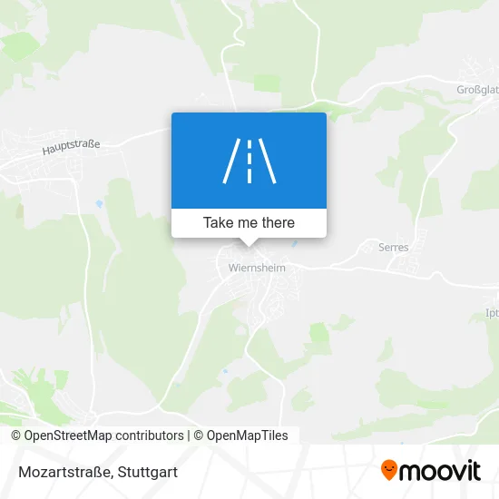 Карта Mozartstraße