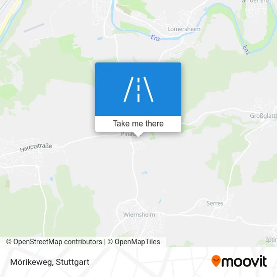 Карта Mörikeweg