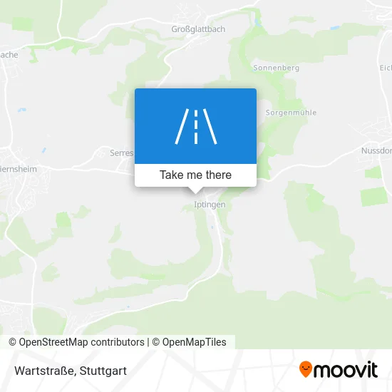 Карта Wartstraße