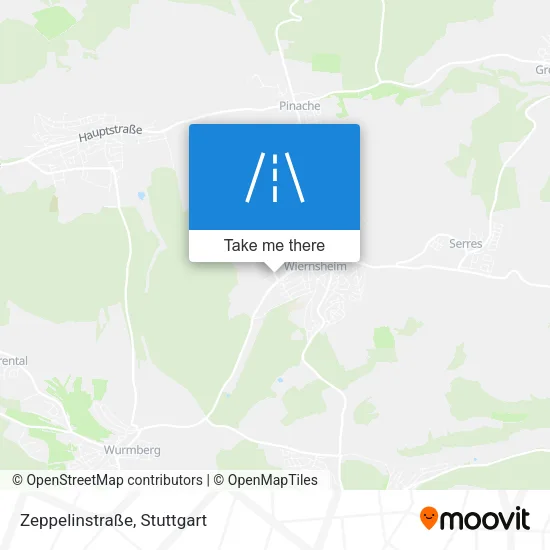 Карта Zeppelinstraße