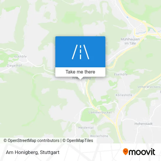 Карта Am Honigberg