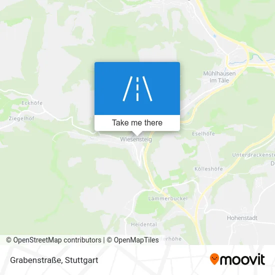 Карта Grabenstraße