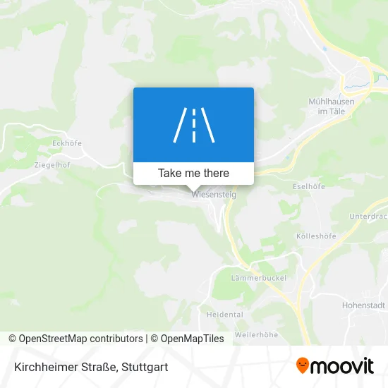 Карта Kirchheimer Straße