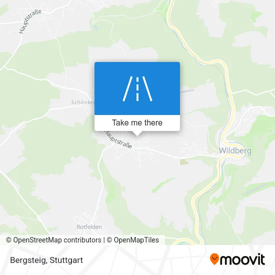 Карта Bergsteig