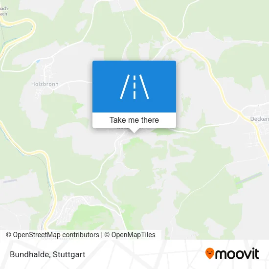 Карта Bundhalde