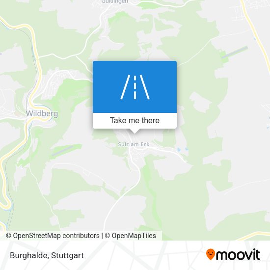 Карта Burghalde