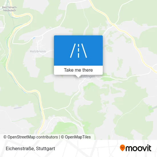Карта Eichenstraße