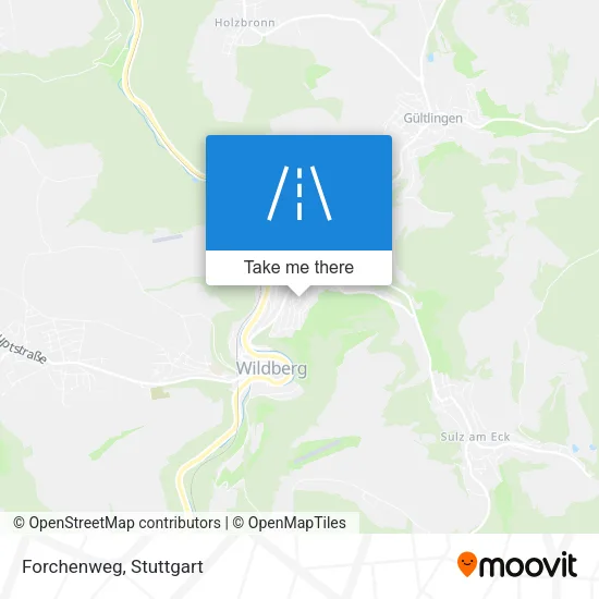 Карта Forchenweg
