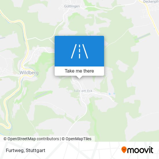 Furtweg map