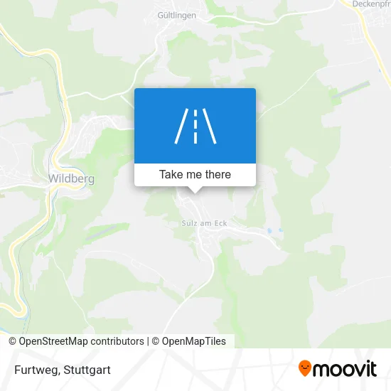 Карта Furtweg
