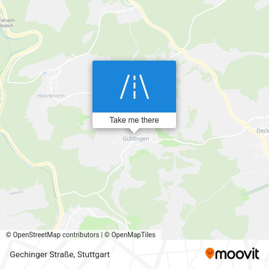 Gechinger Straße map