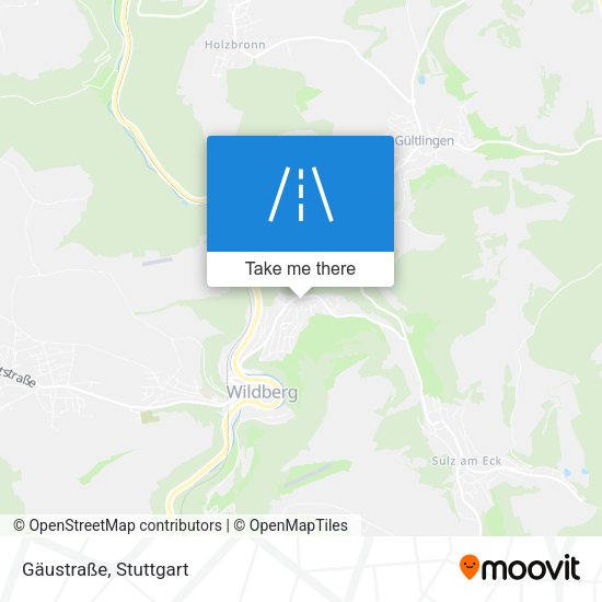 Gäustraße map