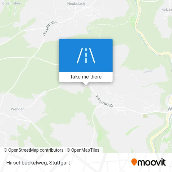 Карта Hirschbuckelweg