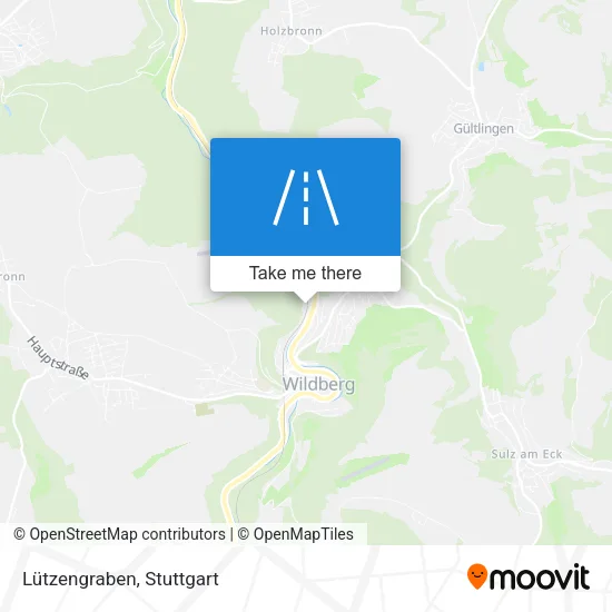 Lützengraben map