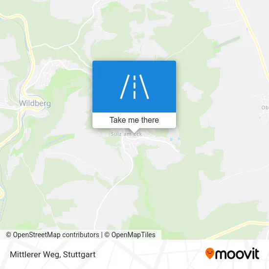 Карта Mittlerer Weg