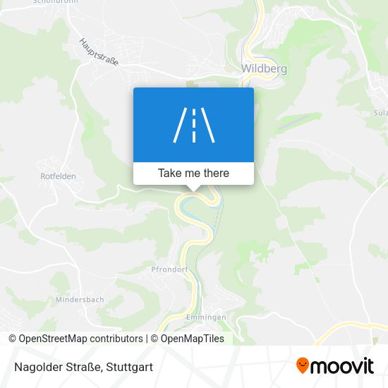Nagolder Straße map