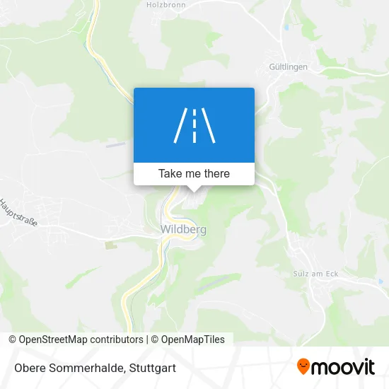 Карта Obere Sommerhalde