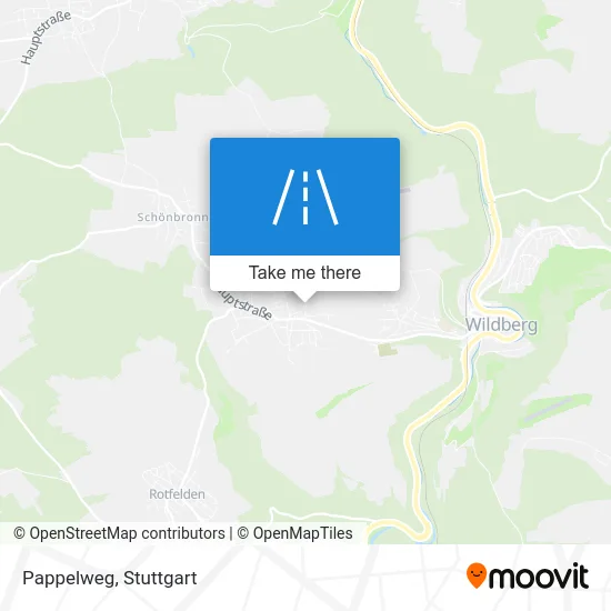 Карта Pappelweg