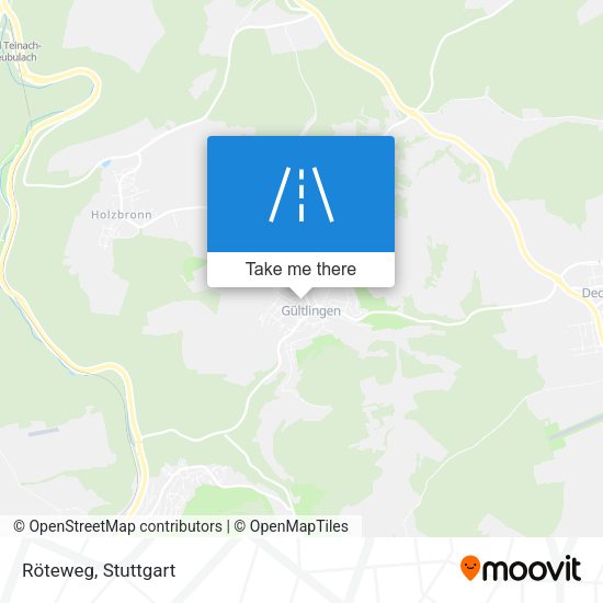 Карта Röteweg