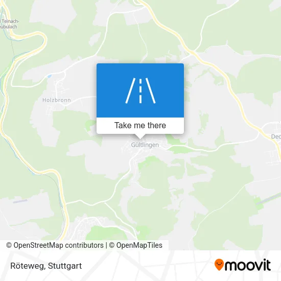 Карта Röteweg